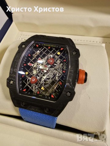 Луксозен мъжки часовник Richard Mille RM 027 RM27-04 Rafael Nadal, снимка 2 - Мъжки - 41335400