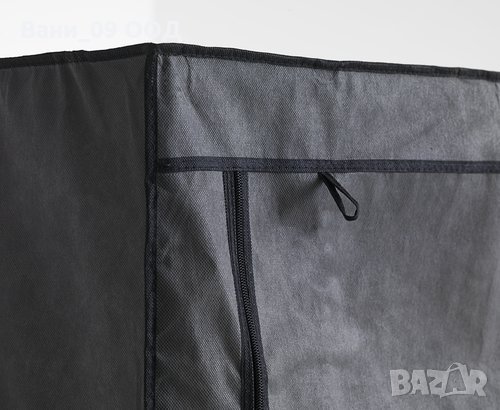 Текстилен гардероб с рафтове и лост-3 размера, снимка 7 - Гардероби - 34182983