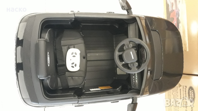 ПРОМОЦИЯ!НОВО!Акумулаторна кола джип LAND ROVER с 12V батерия и кожена седалка, снимка 7 - Детски велосипеди, триколки и коли - 44561671