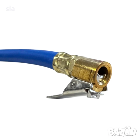 Манометър за гуми, Пистолет за сгъстен въздух с манометър, снимка 3 - Аксесоари и консумативи - 32482984