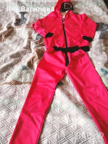 Squid game костюм, до 160см височина, снимка 2 - Детски комплекти - 52176217