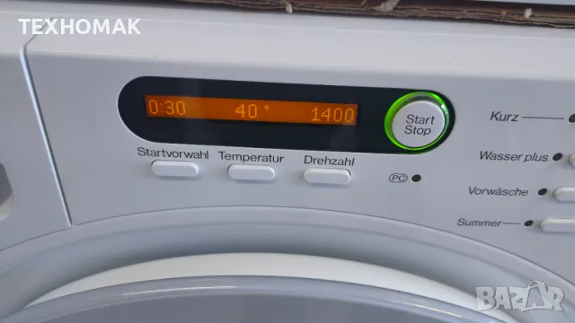 Пералня MIELE пчелна пита 6кг. Клас А ++, снимка 3 - Перални - 50238192