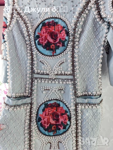 Рокля уникат на Balmain, снимка 10 - Рокли - 51103551