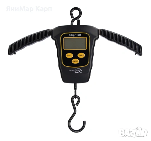 Електронен кантар за риболов Mikado Territory Digital Scale 50 кг, снимка 2 - Такъми - 53780964