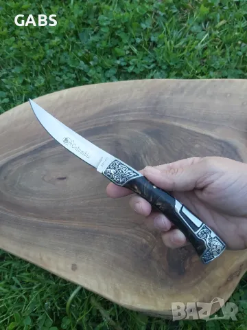 Сгъваем джобен нож Columbia с гравирана дръжка В3165, снимка 7 - Ножове - 50094994