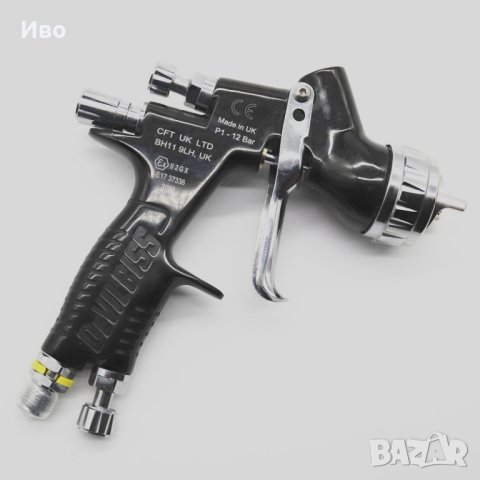 Пистолет за боядисване DeVILBISS GTi Pro Lite Black 1.3mm, снимка 3 - Други инструменти - 44335851