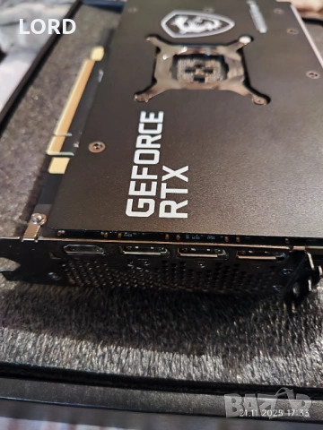 Видеокарта MSI RTX 3070Ti 8GB Gaming X Trio , снимка 5 - Видеокарти - 52497810