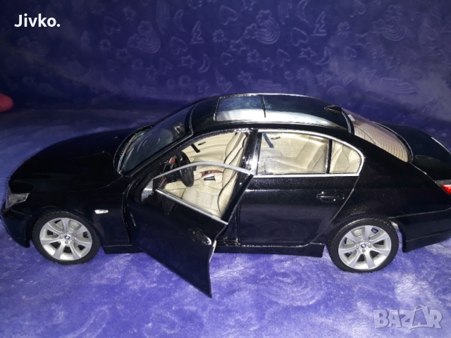 BMW Е60  530 i 2003 Black Sapphire 1.18 JADI modelcraft. , снимка 5 - Колекции - 36057072