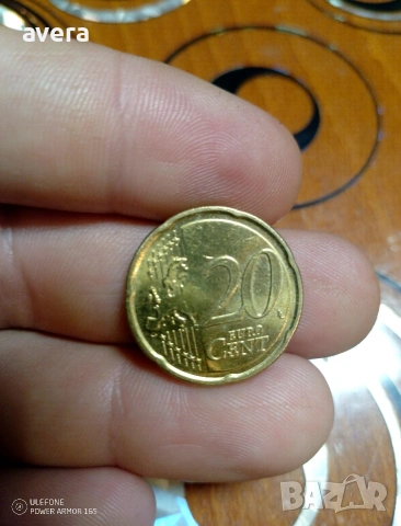 монета от 20 цента 2022 продавам монети не купувам , снимка 2 - Нумизматика и бонистика - 53399175