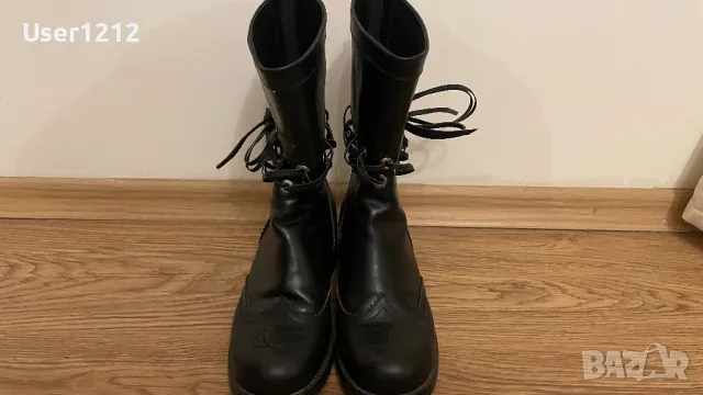 Chanel short boots 
