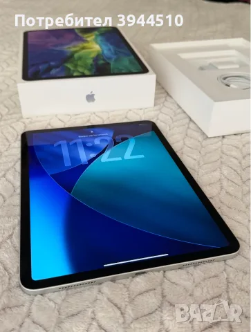 Apple iPad Pro 11” + клавиатура, зарядно и кутия, снимка 14 - Таблети - 55473517