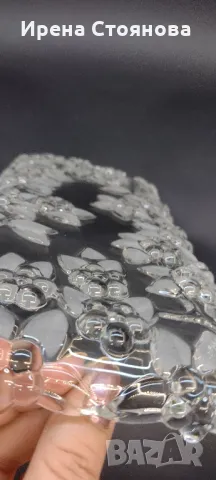 Декоративно плато за сервиране "Carmen", Walther Glas, 1960-1970 г. 

, снимка 7 - Чинии - 48096600