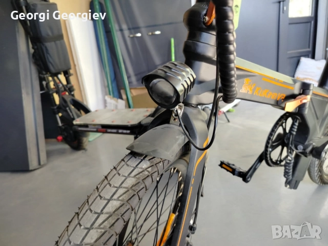 Електрически велосипед KuKirin V2, снимка 5 - Велосипеди - 52111307