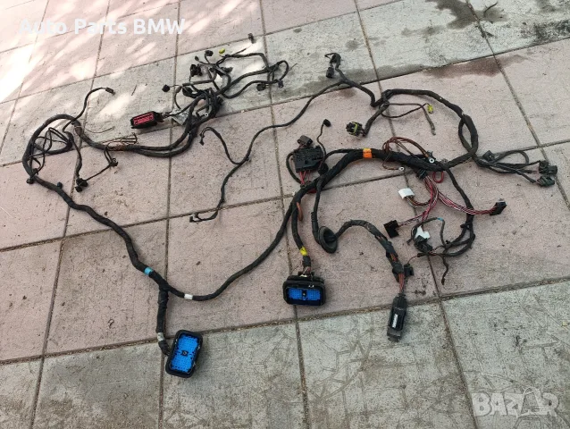 Инсталация около двигателя Mercedes ML W164 Инсталация около мотора Мерцедес МЛ Предна инсталация