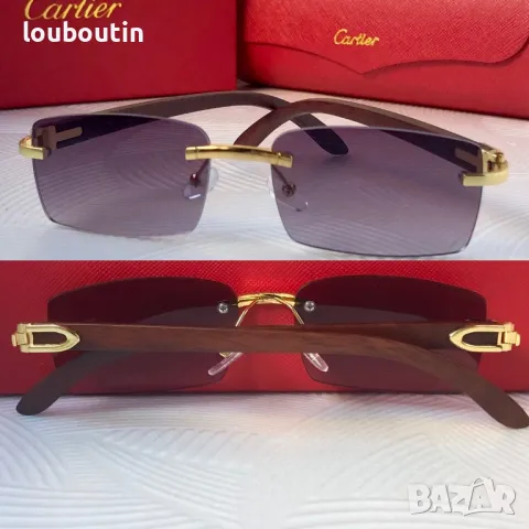 Cartier 2024 мъжки слънчеви очила, снимка 6 - Слънчеви и диоптрични очила - 48009402