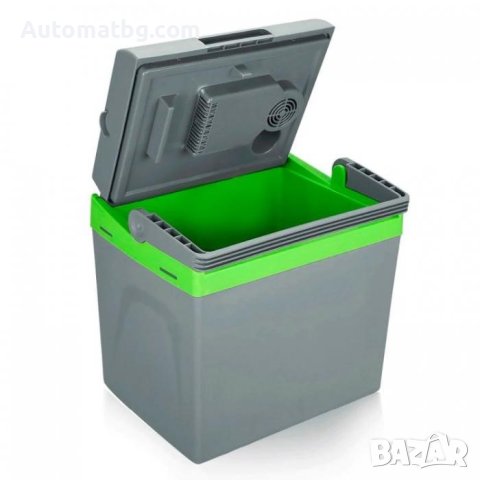 Хладилна чанта Automat, 25L, 12V, 220V, Барче за кола, Сив, снимка 7 - Аксесоари и консумативи - 40643842