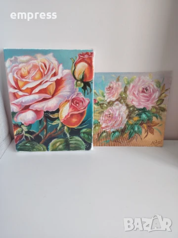 Две маслени картини 