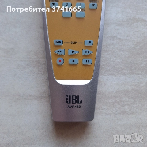 Дистанционно за ресивър JBL - Harman Kardon AVR480, снимка 4 - Ресийвъри, усилватели, смесителни пултове - 52500238