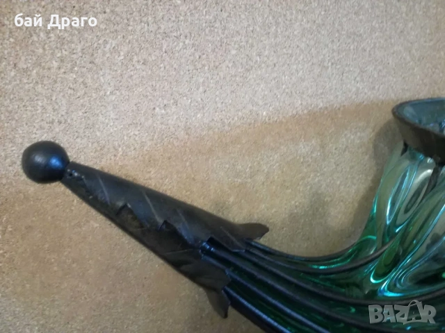 Рог на изобилието - купа за пунш, снимка 2 - Декорация за дома - 49447540