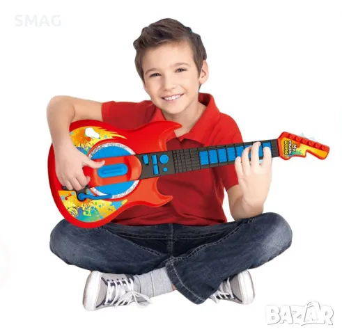Игра китара със звуци S_1231731, снимка 3 - Музикални играчки - 48632782