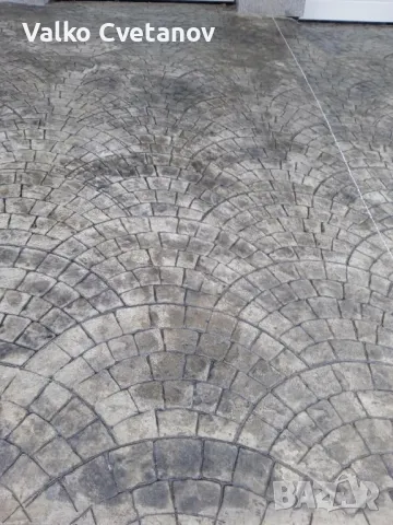 Шлайфан Ресан Щампиван бетон.     , снимка 4 - Други ремонти - 48956131