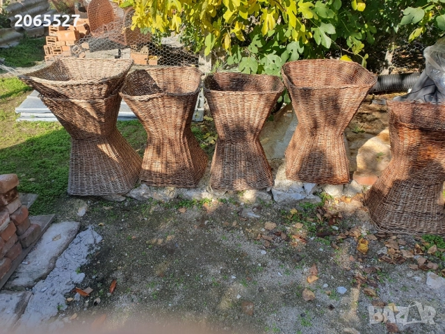 ратанови кашпи, снимка 9 - Саксии и кашпи - 51725632