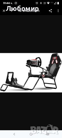 Сгъваема пилотска кабина за симулатор Next Level Racing GT Lite (NLR-S021) 