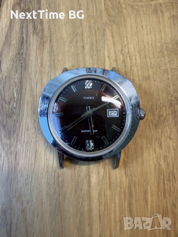 Винтидж мъжки механичен часовник Timex Waterproof 