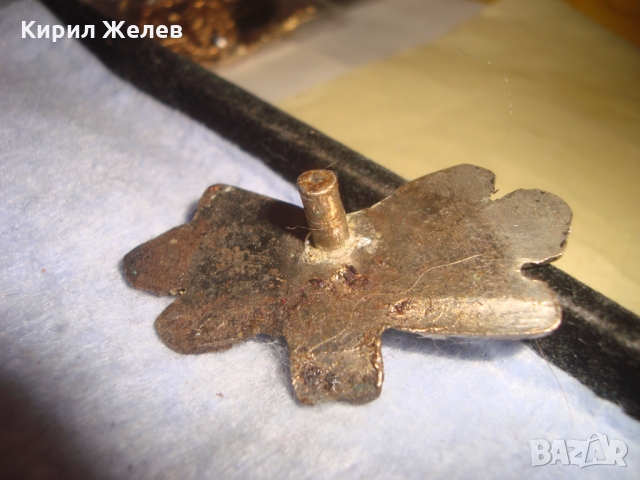 ПОСРЕБРЕНА ФЛОРАЛНА ВИНТИДЖ АРТ АПЛИКАЦИЯ 26109, снимка 5 - Други - 36064064