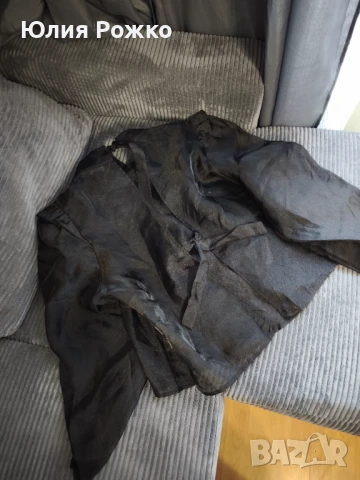 Прозрачна блуза, снимка 9 - Блузи с дълъг ръкав и пуловери - 50659580