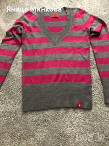 Дамска блуза EDC, снимка 3 - Блузи с дълъг ръкав и пуловери - 47259225