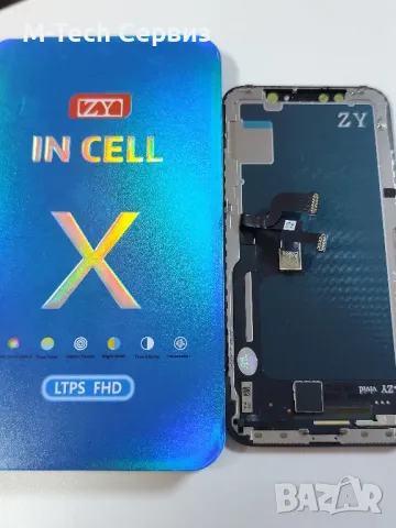 IN CELL Дисплей за Iphone X ZY, снимка 1 - Тъч скрийн за телефони - 42202594