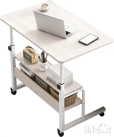 Подвижно нощно шкафче Повдигащ се компютър Студентско общежитие Спалня, снимка 2 - Бюра - 49668201