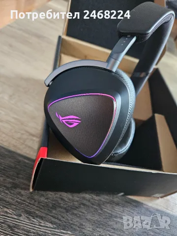 Слушалки Asus Rog Delta 2, снимка 5 - Слушалки за компютър - 55974455