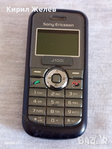 Ретро телефон GSM Soni Ericsson J100i рядък за КОЛЕКЦИЯ ДЕКОРАЦИЯ 41273, снимка 9 - Sony Ericsson - 51767457