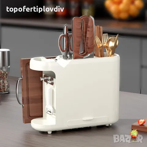 Поставка и точило за нож NCONCO Multifunctional Knife Holder, Knife Sharpener