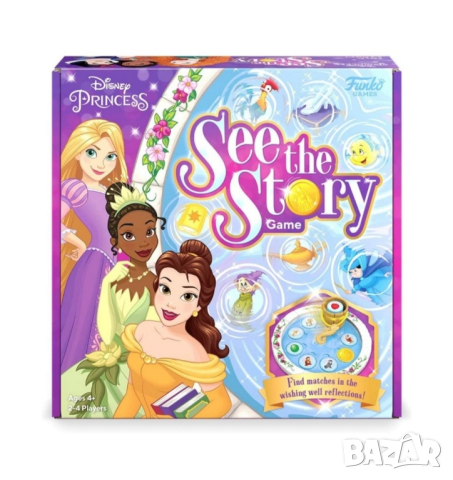 Настолна игра Disney Princess See The Story/ Дисни принцеси 