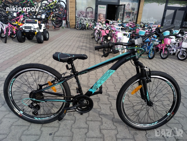 BYOX Велосипед 24" WHIZZY черен, снимка 2 - Велосипеди - 53561517