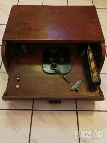 Стар, винтидж грамофон. , снимка 14 - Антикварни и старинни предмети - 49179647