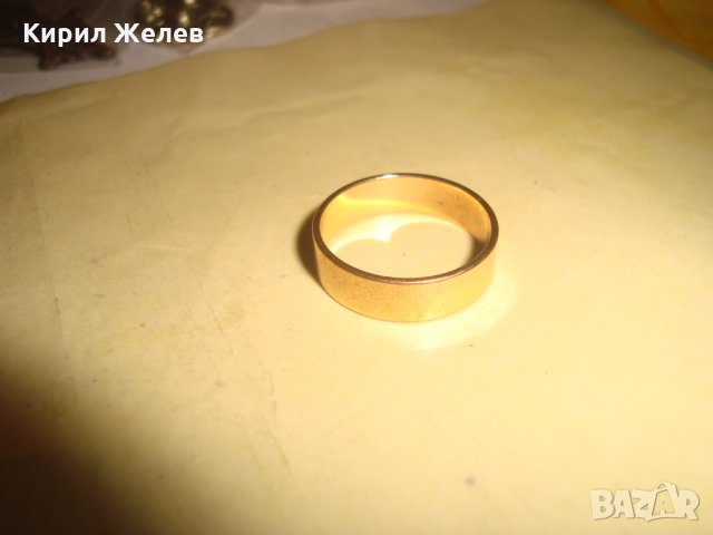 ПОЗЛАТЕНА ХАЛКА ПРЪСТЕН НЕ го ЛОВИ МАГНИТ 24915, снимка 7 - Пръстени - 34369226