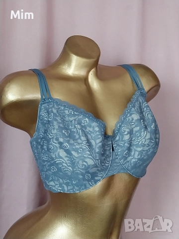 Soma DDD Син дантелен сутиен , снимка 5 - Бельо - 52981369