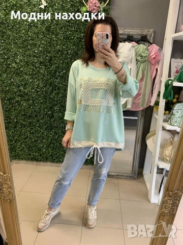 Дамски блузи , снимка 3 - Блузи с дълъг ръкав и пуловери - 53307032