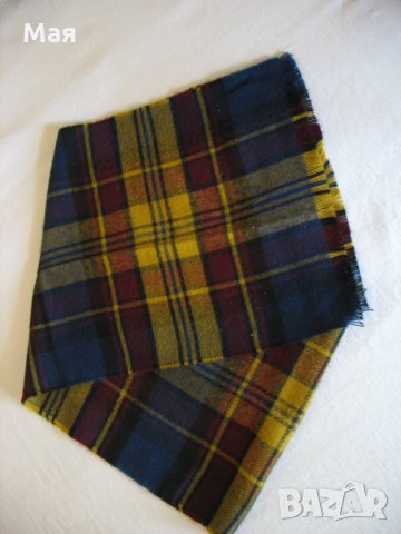 Нов вълнен шал тип "ПОНЧО"- 100% вълна, снимка 6 - Шалове - 34205501