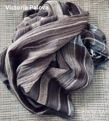 Голям шал RONLEY лен и вискоза Германия