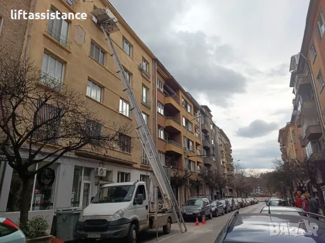 Качване и сваляне на строителни материали и строителни отпадъци с Автовишка-Хаспел под наем.СОФИЯ, снимка 7 - Кърти, чисти, извозва - 55751787