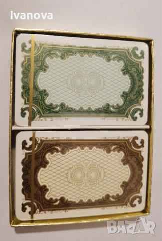 Комплект карти Piatnik Rococo от 1976г, снимка 3 - Карти за игра - 53773525