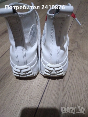 Converse бели кецове , снимка 6 - Кецове - 53055606