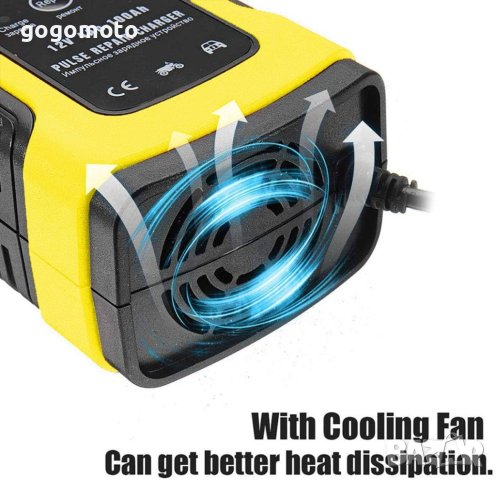 Интелигентно зарядно за акумулатор 12V,6A,100Ah,БУС, ДЖИП, автомобил кола,лодка, снимка 4 - Аксесоари и консумативи - 41637717