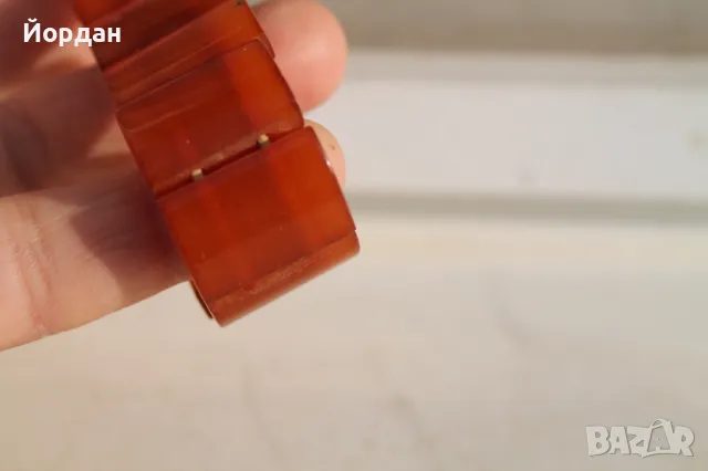 Гривна с балтииски келхибар, снимка 3 - Гривни - 47902997