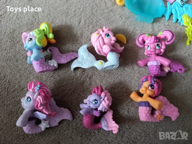 Голям оригинален Замъкът на русалките My Little Pony, снимка 13 - Фигурки - 53458559